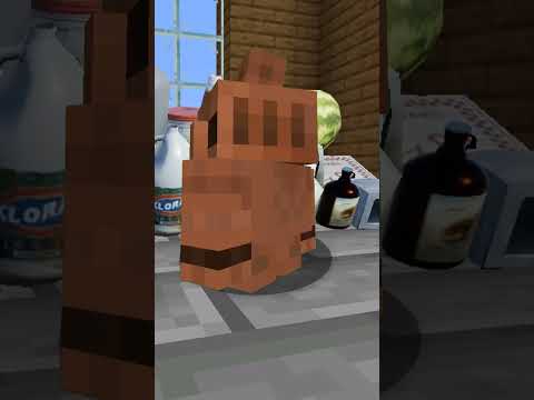 ¡CUANDO USAS EL GOLEM DE COBRE! #minecraft #shorts #minecraftshorts