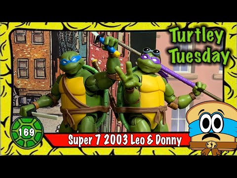 Super 7 Leo & Donny 2003 Figures