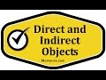 Exploring Direct and Indirect Objects in English