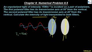 Class 11th | Punjab Board (2025-26) | Chapter 8 | Numerical Problem: 8.5