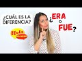 Distinguishing Between Era and Fue in Spanish Past Tenses