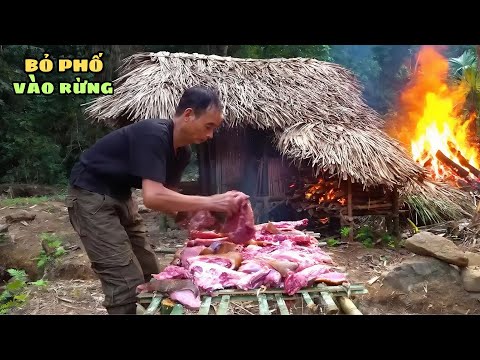 Sinh Tồn Trong Rừng Việt Nam - Bẫy Chuột và Lợn Rừng Nướng Ăn