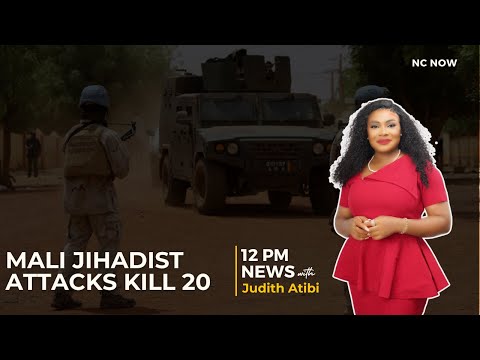 Mali Jihadist Attacks Kill 20  - 12 PM News, December 22 2024