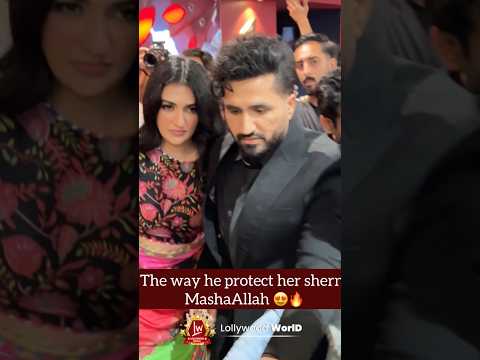 The way falak protect Sarah Khan at Sher finale screening 🔥 | Sher Drama | Danish Taimoor | Dramas
