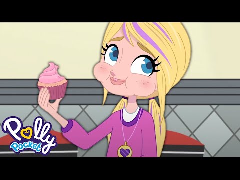 Tantos Bolos! | Mais de 1 hora de episódios de Polly Pocket | Polly Pocket Português