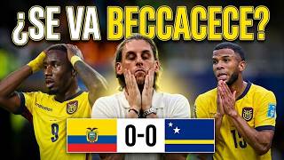 "LARGATE BECCACECE" PRENSA ECUATORIANA EXPLOTA tras ECUADOR vs CURAZAO 0-0 ELIMINADOS  MUNDIAL 2026