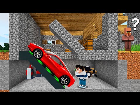 Los ALDEANOS OCULTAN estos COCHES en Minecraft - Videos Mods