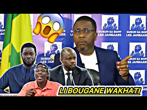 Dégoul li Bougane gueye wakh ousmane sonko ak president Bassirou Diomaye faye