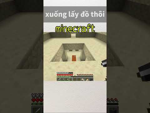 xuống lấy đồ thôi #minecraft #daulac