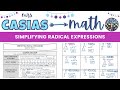 Simplifying Radical Expressions in Algebra