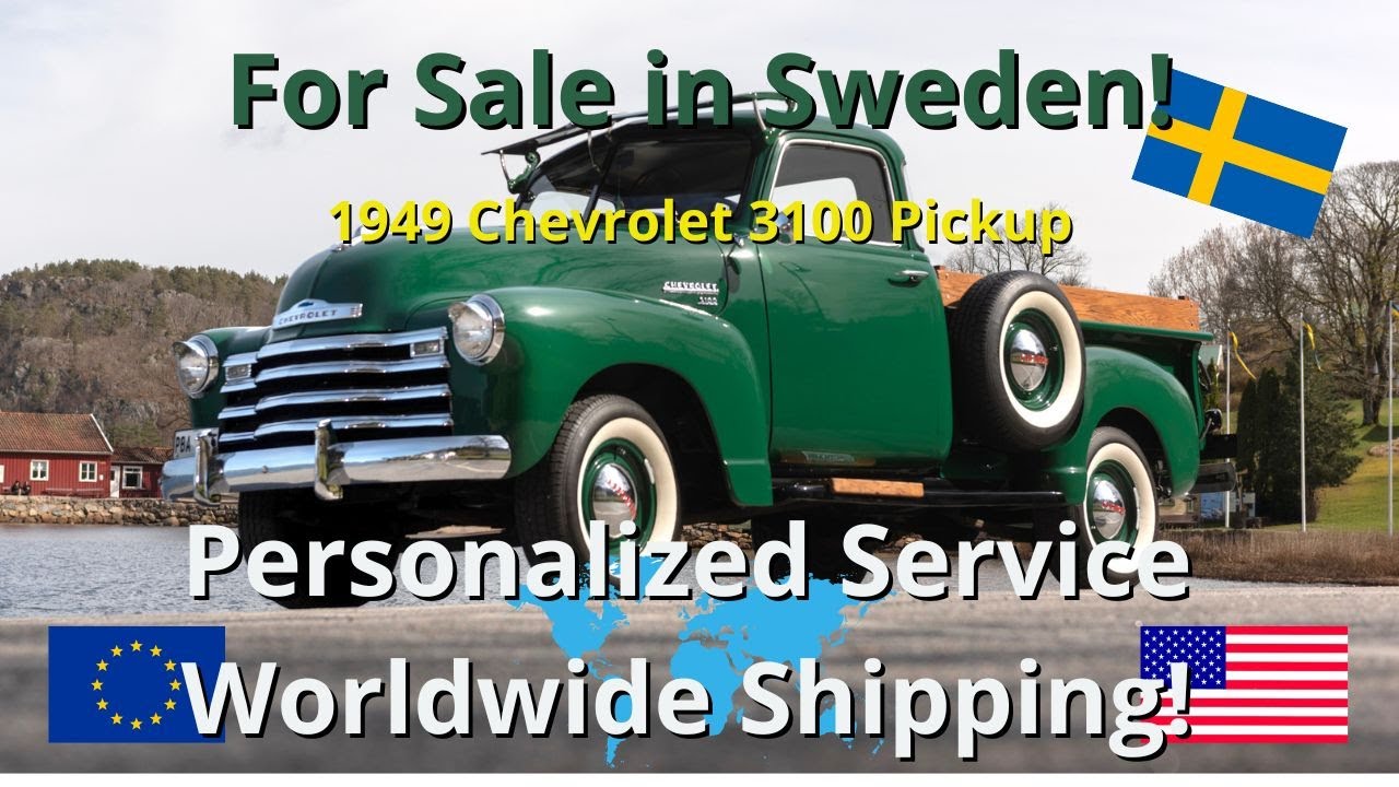 Vista previa del video del Chevrolet 3100 ½-ton Stepside (1949)