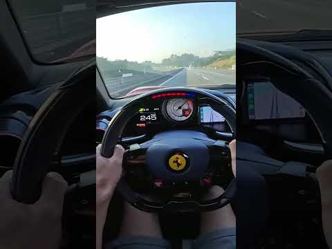 Aceleração e Reduzida Ferrari 812 GTS #automobile #cars #ferrari #petrolhead #money #carros