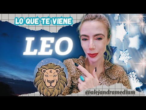 LEO LO QUE TE VIENE