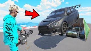 ARMOURED CAR PARKOUR RACE in GTA 5!