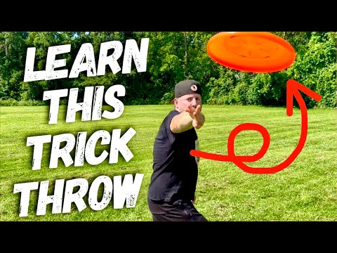 How To Throw My Favorite Frisbee Trick Shot #frisbee #tutorial #trickshots #trickshot