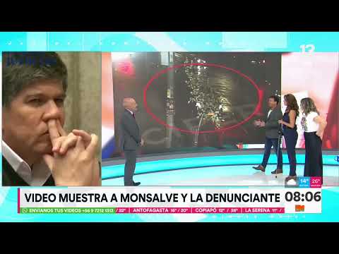 Video clave reflejaría real "estado" de Monsalve y la denunciante | Tu Día | Canal 13