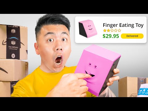 I Tested The WEIRDEST Amazon Products!