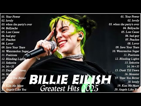 BILLIE EILISH LATEST SONGS 2025 | Top Remixes and Hits Compilation