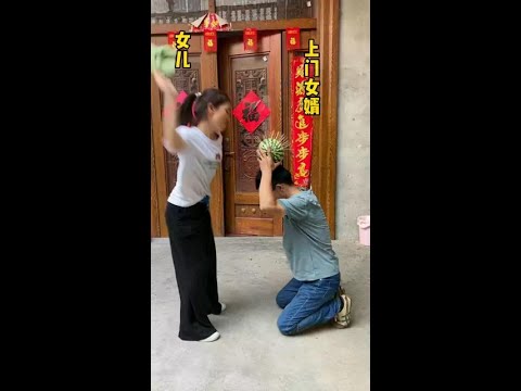 The bitterness of the son-in-law's visit, but fortunately he has a sensible mother-in-law