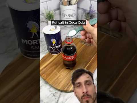 Salt in Cola :3 #shorts