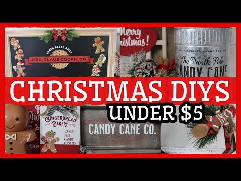 🎄WOW Christmas DIY Decor on a HUGE Budget | $5 Christmas Decorations 2024