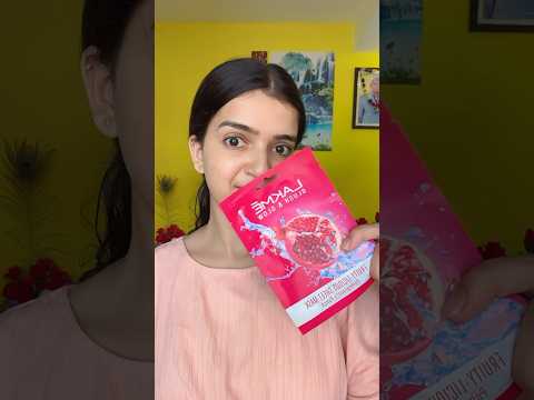Lakme blush & glow🧚pomegranate sheet mask | #ucchi #sheetmask #lakme #shorts #skincare #subscribe