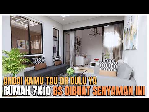 Gak Nyangka Rumah 7x10 Ini Masih Bisa Punya Teras Segede Ini!
