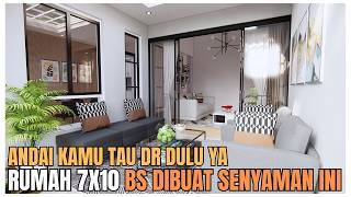 Rumah Mungil Rasa Mewah !Rumah Ini Masih Punya Teras Segede Ini!