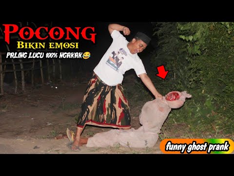 Prank Pocong Bikin Emosi || Endingnya Paling Lucu Bikin Ngakak🤣🤣