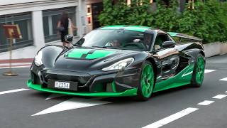 Rimac Nevera Driving in Monaco!