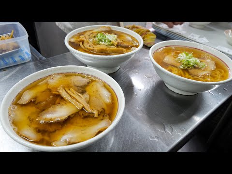 営業はたったの３時間！働く男たちが殺到する工業地帯のラーメン食堂