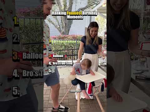 Ranking The Funniest Birthday Moments