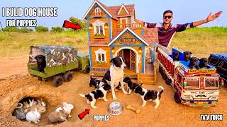 I Build Dog House Using Our RC Trucks & Tractors in Smart City – Chatpat toy tv
