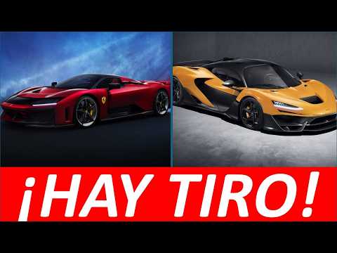 ¡HAY TIRO! Ferrari F80 vs McLaren W1