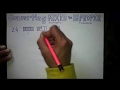 Converting Mixed Numbers to Improper Fractions