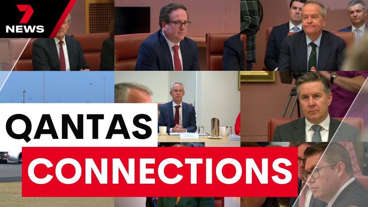 Calls to investigate PM rise as Qantas Chairman’s Lounge links raise conflict questions | 7NEWS