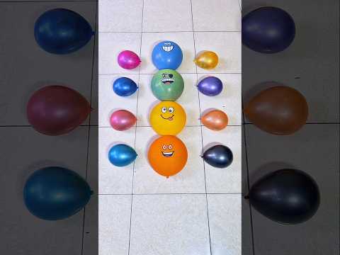 4 Emoji & 8 Small Balloon Orbeez