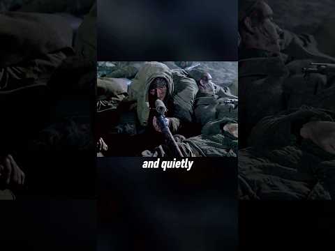 A sniper duel between Soviet and German forces