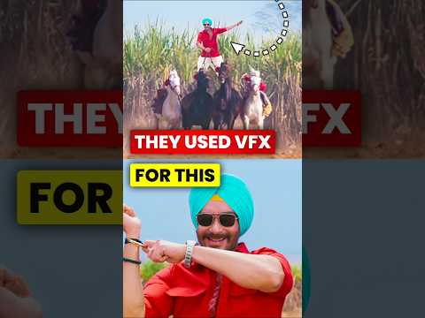 Dark Truth They Used VFX In Son Of Sardar 2 | Tester Cinema | #shorts