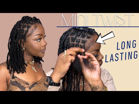 Protective Style + Chitchat | DIY Mini Twists Featuring Bantu Knot Ends | BLL HAIR