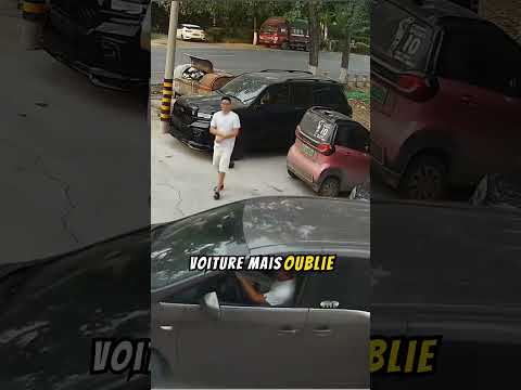 "Petite Voiture en Liberté : Quand Oublier le Frein à Main Crée un Miracle !"