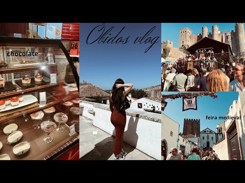 VLOG EM ÓBIDOS!! vlog & feira medieval