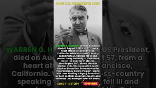 How U.S. presidents died. Woodrow Wilson, 29th U.S. President
