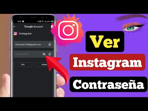Como ver mi contraseña de instagram desde mi celular 2025 || Cómo ver su contraseña de Instagram