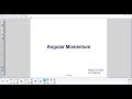 Angular Momentum and Rotational Dynamics