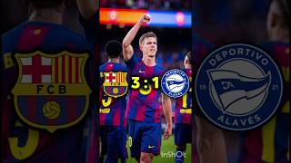 Barcelona 3 - 1 Alaves 🔥😍 #barcelona #fcbarcelona #shorts