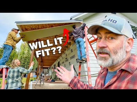 We Messed This Up... | Soffit Install on our Porch Ceiling