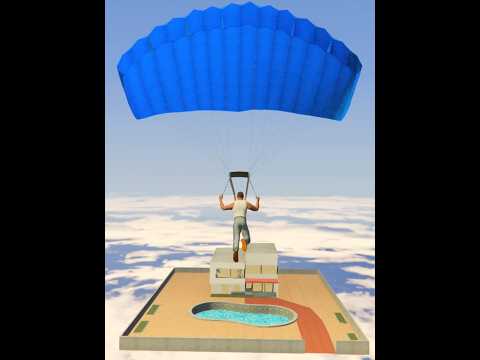 FRANKLIN HOUSE STUCK IN SKY 😱 - Indian Bike Driving 3d | #shorts #maxer
