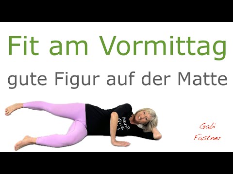 🐹 22 min. fit am Vormittag, Figurtraining auf der Matte, Workout ohne Geräte