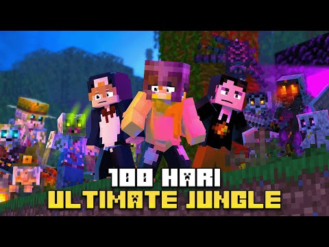 100 Hari Minecraft Hardcore Ultimate Jungle ( ft @ItsSandwich @Blueriq78 )